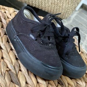 Vans Authentic Toddler All Black